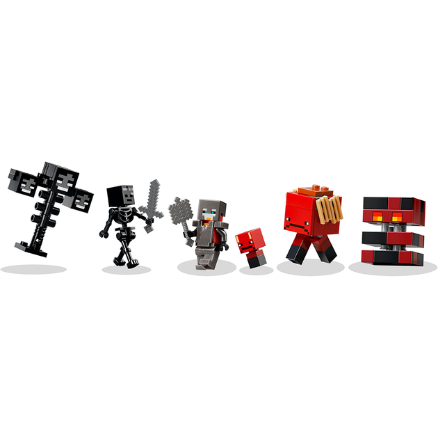 Конструктор LEGO Minecraft Битва за Візер 494 деталі (21590) - зображення 4