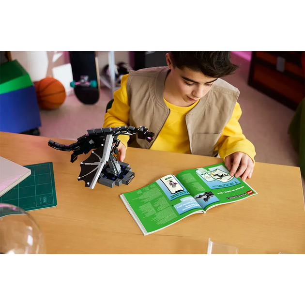 Конструктор LEGO Minecraft Дракон Края 710 деталей (21595) - изображение 6