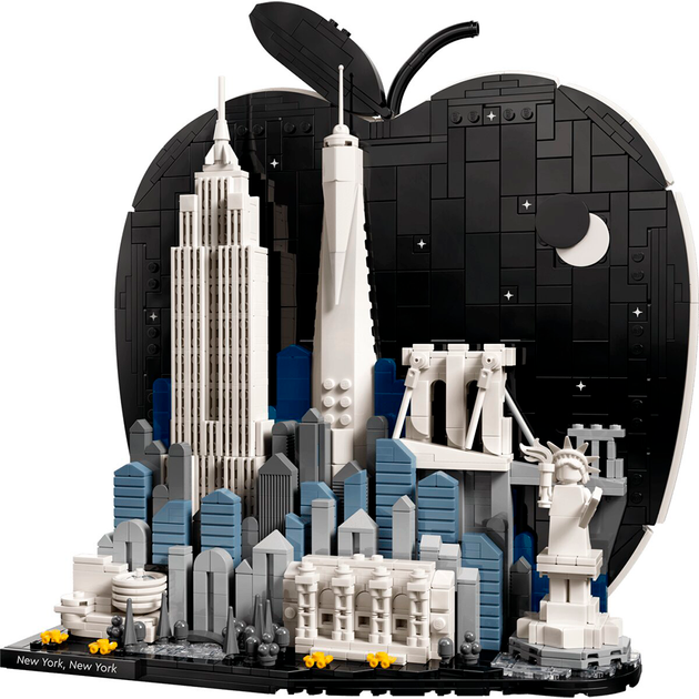 Конструктор LEGO Architecture Нью-Йорк — «Большое яблоко» 1465 деталей (21066) - изображение 4