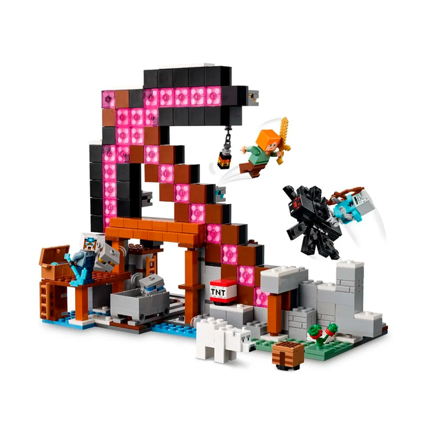 Конструктор LEGO Minecraft Шахта «Кайло» 530 деталей (21277) - зображення 5