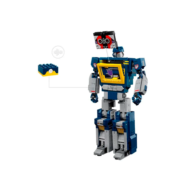 Конструктор LEGO Icons Transformers: Саундвейв 1505 деталей (10358) - зображення 6