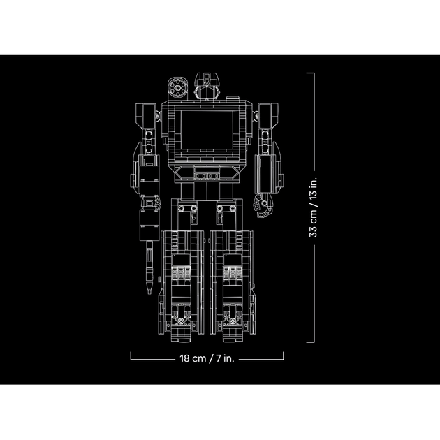Конструктор LEGO Icons Transformers: Саундвейв 1505 деталей (10358) - зображення 8