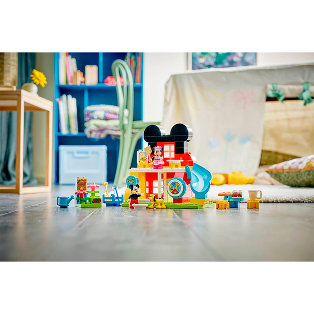 Конструктор LEGO DUPLO Disney Микки Маус: Клубний домик с Минни и Плуто 87 деталей (10465) - изображение 6