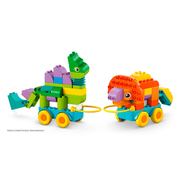 Конструктор LEGO DUPLO Town Динозаври на колесах 3в1 108 деталей (10451) - зображення 5