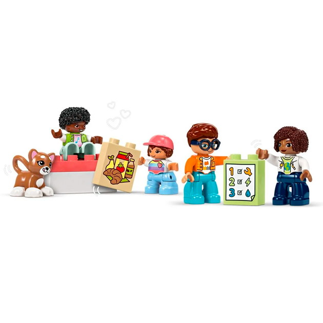 Конструктор LEGO DUPLO Town Большой интерактивный общественный поезд 103 детали (10428) - изображение 5