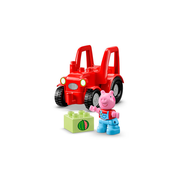 Конструктор LEGO DUPLO Peppa Pig Трактор і ринок 18 деталей (10468) - зображення 6