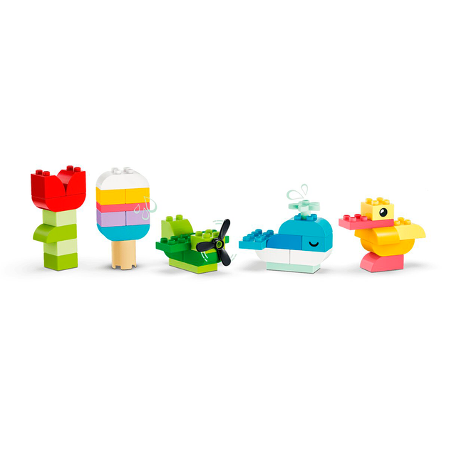 Конструктор LEGO DUPLO Classic Коробка кубиков для ярких творческих сборок 80 деталей (10479) - изображение 5