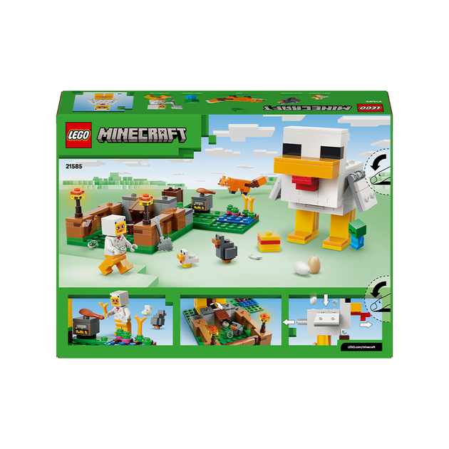 Конструктор LEGO Minecraft Куриная ферма 233 детали (21585) - изображение 2