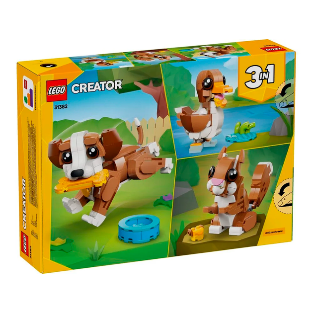 Конструктор LEGO Creator Милые животные: игривый щенок 336 деталей (31382) - изображение 2