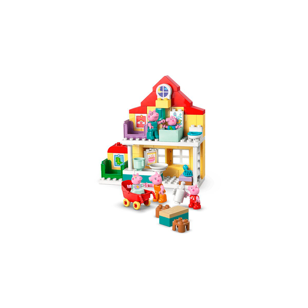 Конструктор LEGO DUPLO Peppa Pig Сімейний будинок 84 деталі (10467) - зображення 5