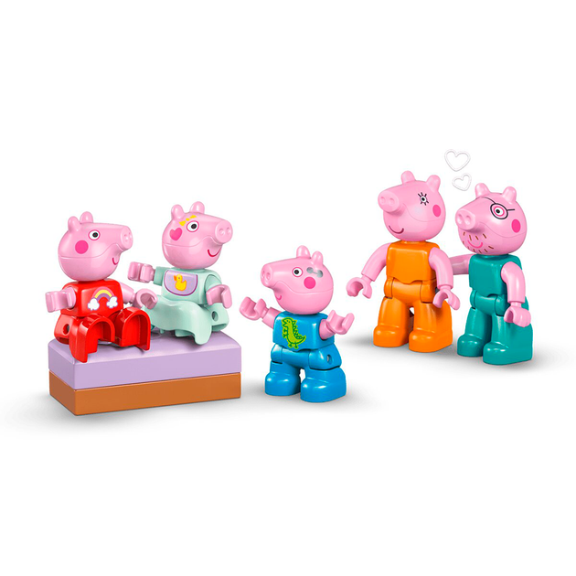 Конструктор LEGO DUPLO Peppa Pig Сімейний будинок 84 деталі (10467) - зображення 7