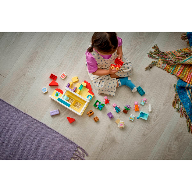 Конструктор LEGO DUPLO Peppa Pig Сімейний будинок 84 деталі (10467) - зображення 10