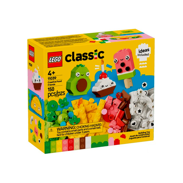 Конструктор LEGO Classic Творчі друзі з їжею 150 деталей (11039) - Фото 1 Конструктор LEGO Classic Творчі друзі з їжею 150 деталей (11039) - зображення 1