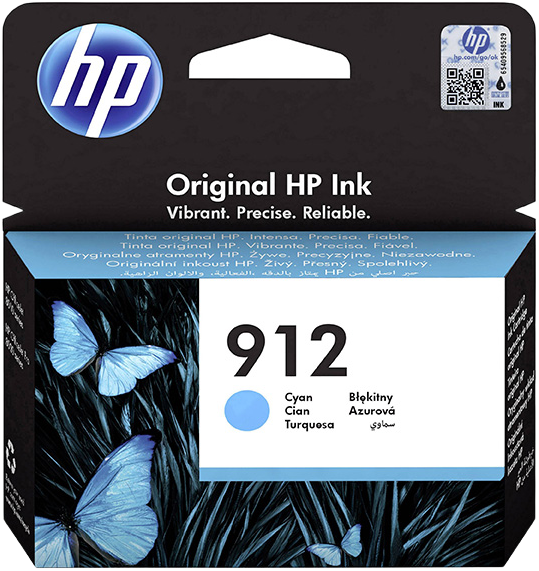 Tusz HP No.912 Cyan 315s (3YL77AE) - Zdjęcie 1 Tusz HP No.912 Cyan 315s (3YL77AE) - obraz 1