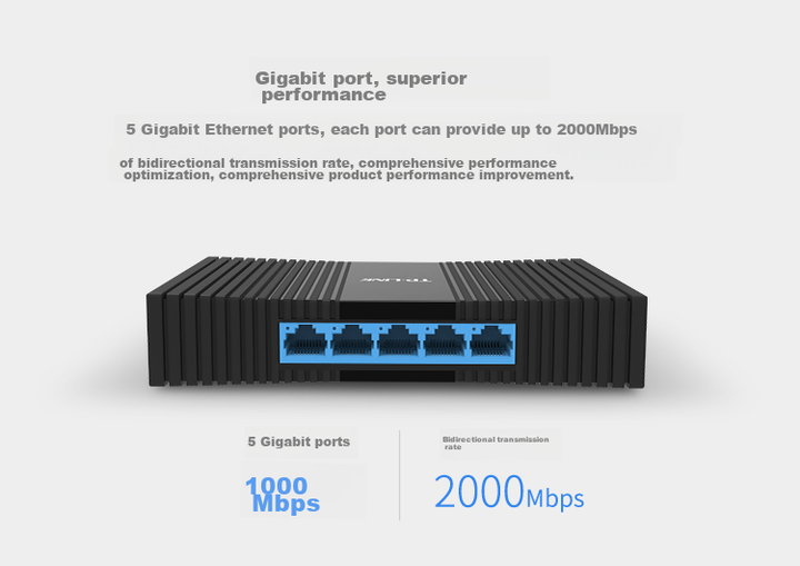 TP-LINK 5-портовый гигабитный коммутатор, 4-портовый коммутатор корпоративного уровня, разветвитель сетевого кабеля для мониторинга, распределитель потока, совместимый с 100 Мбит/с, TL-SG1005M - Фото 6 TP-LINK 5-портовый гигабитный коммутатор, 4-портовый коммутатор корпоративного уровня, разветвитель сетевого кабеля для мониторинга, распределитель потока, совместимый с 100 Мбит/с, TL-SG1005M - изображение 6