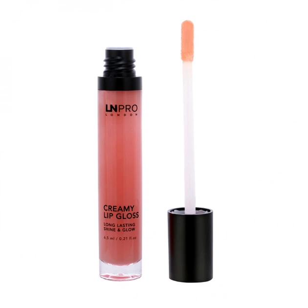 LN PRO Блиск для губ Creamy Lip Gloss № 102 (аура) 6,5 мл - Фото 1 LN PRO Блиск для губ Creamy Lip Gloss № 102 (аура) 6,5 мл - изображение 1