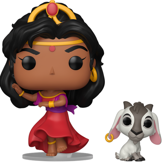 Фигурка Funko POP! Disney: The Hunchback of Notre Dame — ESMERALDA & DJALI (Эсмеральда и Джали) #1735 - Фото 2 Фигурка Funko POP! Disney: The Hunchback of Notre Dame — ESMERALDA & DJALI (Эсмеральда и Джали) #1735 - изображение 2