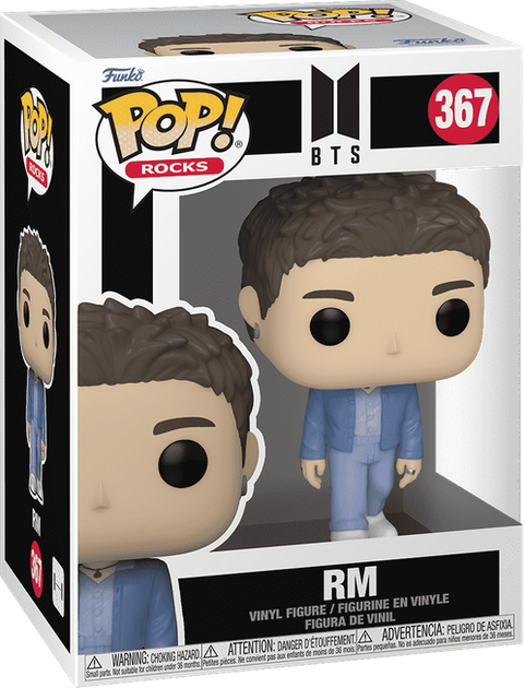 Фігурка Funko Pop! Rocks: BTS — #374 RM - Фото 1 Фігурка Funko Pop! Rocks: BTS — #374 RM - зображення 1