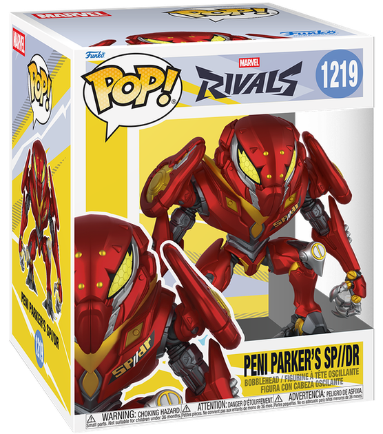 Фігурка Funko POP! Super: Marvel Rivals — PENI PARKER'S SP//DR (Пені Паркер та SP//dr) #1219 - Фото 1 Фігурка Funko POP! Super: Marvel Rivals — PENI PARKER'S SP//DR (Пені Паркер та SP//dr) #1219 - зображення 1