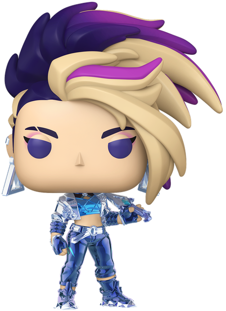 Фігурка Funko POP! Games: League of Legends — K/DA AKALI (К/DA Акалі) #1221 - Фото 2 Фігурка Funko POP! Games: League of Legends — K/DA AKALI (К/DA Акалі) #1221 - зображення 2