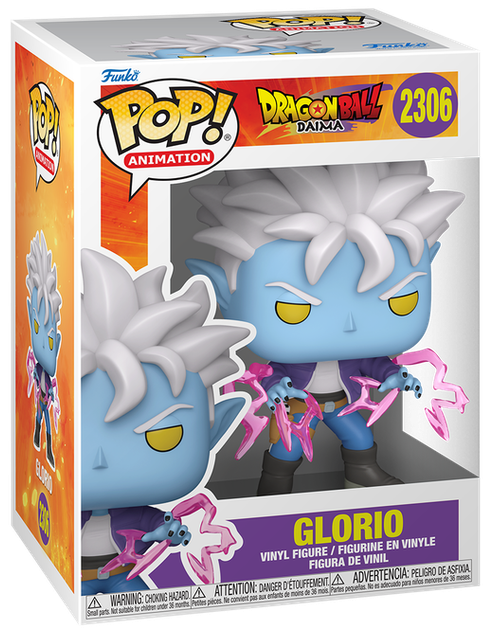 Фигурка Funko POP! Animation: Dragon Ball Daima — GLORIO (Глорио) #2306 - Фото 1 Фигурка Funko POP! Animation: Dragon Ball Daima — GLORIO (Глорио) #2306 - изображение 1