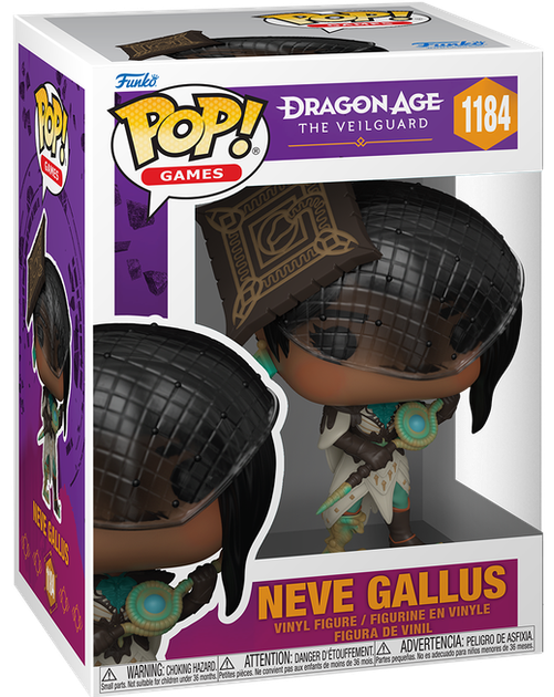 Фігурка Funko POP! Games: Dragon Age: The Veilguard — NEVE (Нев) #1184 - Фото 1 Фігурка Funko POP! Games: Dragon Age: The Veilguard — NEVE (Нев) #1184 - зображення 1
