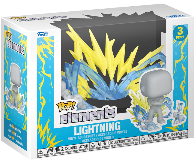 Фігурка Funko Pop! Elements — #03 Блискавка (Lightning) - Фото 1 Фігурка Funko Pop! Elements — #03 Блискавка (Lightning) - зображення 1