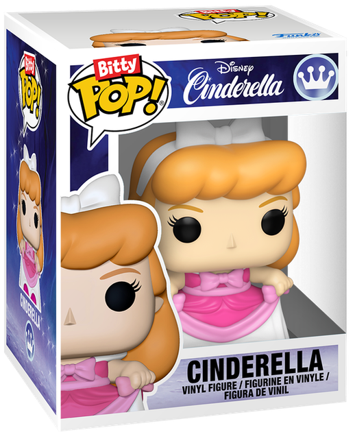 Набір-дисплей для фігурок Funko Bitty Pop! Disney — Замок Попелюшки (Cinderella's Castle) - зображення 4