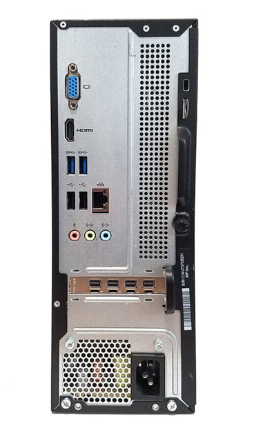 ПК HP Slimline 270-P043W SFF / Intel Core i5-7600 (4 (4) ядер по 3.5 - 4.1 GHz) / 8 GB DDR4 / 256 GB SSD / nVidia Quadro K1200, 4 GB GDDR5, 128-bit / Win10 Lic б/у - изображение 3
