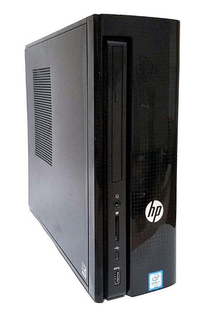 ПК HP Slimline 270-P043W SFF / Intel Core i5-7600 (4 (4) ядер по 3.5 - 4.1 GHz) / 8 GB DDR4 / 512 GB SSD / AMD Radeon Pro WX 2100, 2 GB GDDR5, 64-bit / Win10 Lic б/у - изображение 2