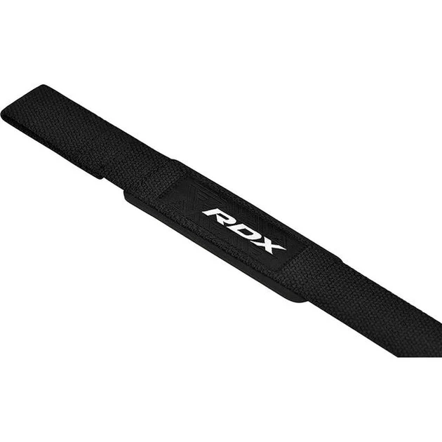 Ремни для тяги RDX Inc Хлопок 20,5х1,5 см Черные - изображение 4