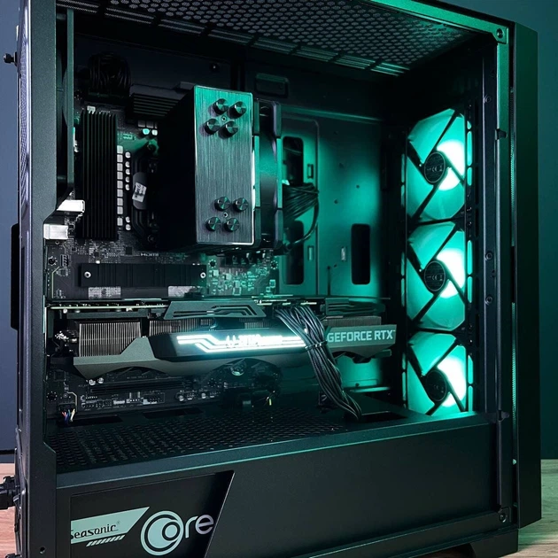 Ігровий ПК Xilence Xilent X X912 ARGB Tower / AMD Ryzen 7 7700 (8 (16) ядер по 3.8 - 5.3 GHz) / 32 GB DDR5 / 1000 GB SSD M.2 / nVidia GeForce RTX 3080 Ti, 12 GB GDDR6X, 384-bit / 850W б/в - зображення 4