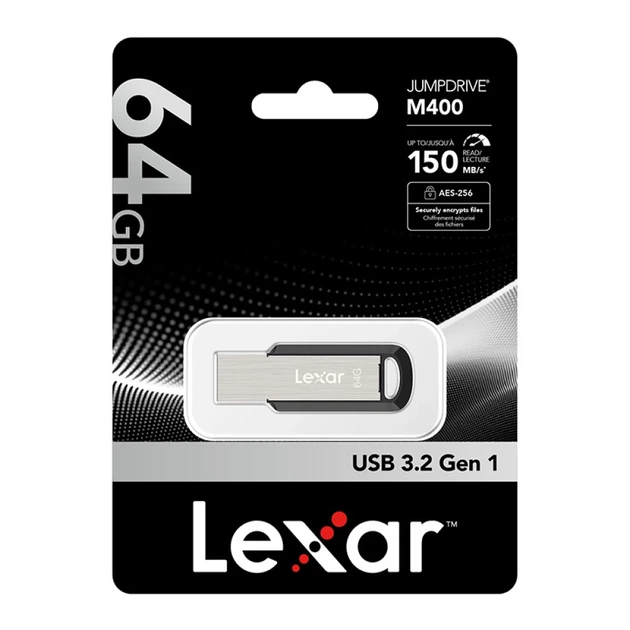Флеш-накопичувач Lexar JumpDrive M400 USB 3.0 64GB (LJDM400064G-BNBNG) - Фото 6 Флеш-накопичувач Lexar JumpDrive M400 USB 3.0 64GB (LJDM400064G-BNBNG) - зображення 6