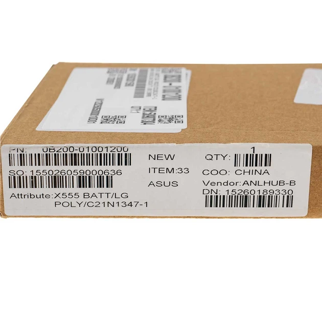 Батарея (аккумулятор) для ноутбука Asus F555UB (164990) ( 164990 ) - Фото 5 Батарея (аккумулятор) для ноутбука Asus F555UB (164990) ( 164990 ) - изображение 5
