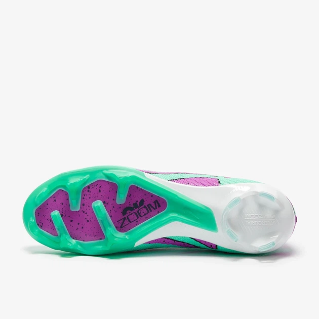 Футбольні бутси професійні Air Zoom Mercurial Vapor XV Elite FG 38 бірюзовий - изображение 5