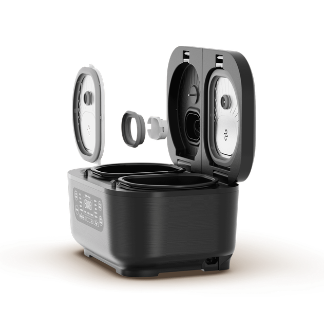 Мультиварка с двумя чашами FITCOOKER TWIN CHEF 3L, 3л, 10 программ - изображение 5