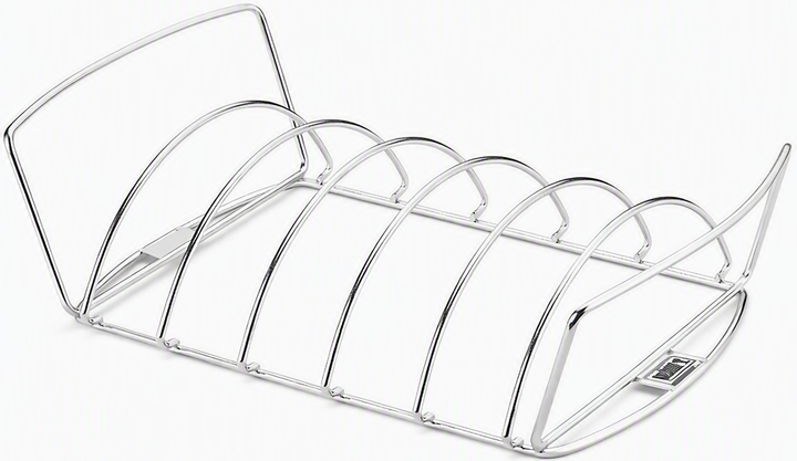 Stojak na żeberka i koszyk do pieczenia Weber Rib and Roast Holder (77924010835) - Zdjęcie 1 Stojak na żeberka i koszyk do pieczenia Weber Rib and Roast Holder (77924010835) - obraz 1