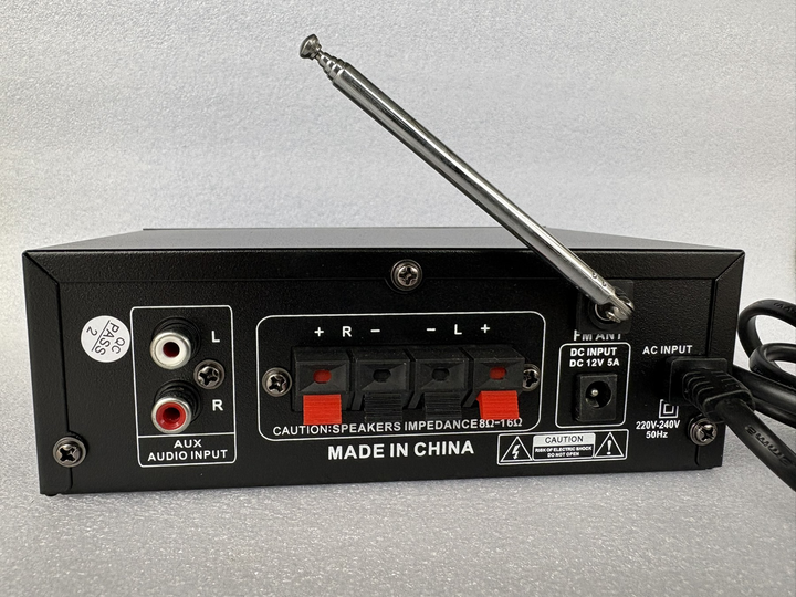 Підсилювач Звуку Boschmann BM-700BT FM USB Bluentooth - зображення 2