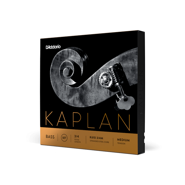 Струни для контрабаса D'Addario KAPLAN BASS STRING SET 3/4 Scale, Medium Tension - зображення 2