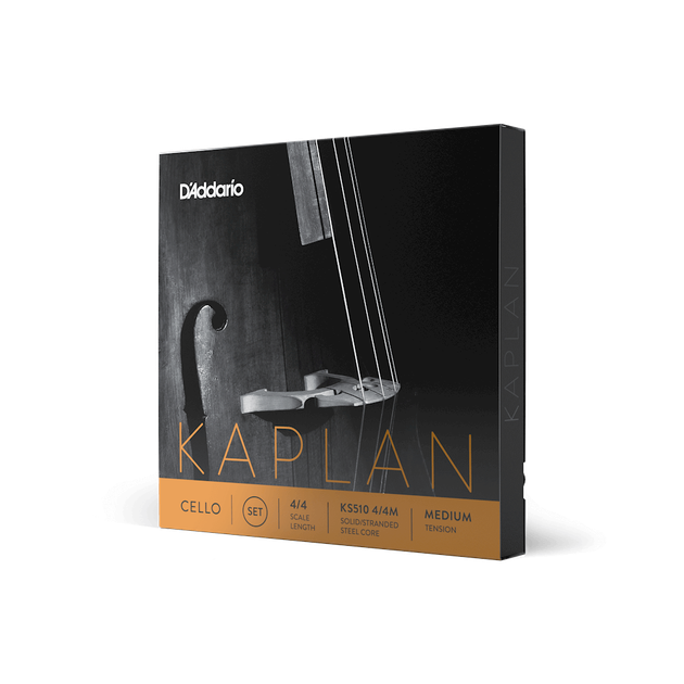 Струны для виолончели D'Addario KAPLAN CELLO STRING SET 4/4 Scale Medium Tension - изображение 2
