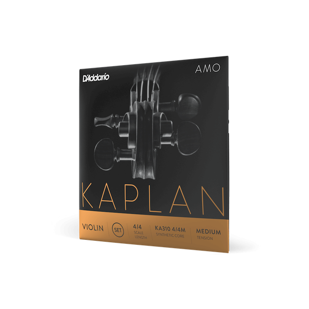 Струни для скрипки D'Addario KAPLAN AMO VIOLIN STRING SET 4/4 Scale Medium Tension - Фото 2 Струни для скрипки D'Addario KAPLAN AMO VIOLIN STRING SET 4/4 Scale Medium Tension - зображення 2