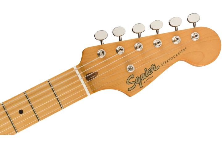 Електрогітара SQUIER CLASSIC VIBE '50S STRATOCASTER MAPLE FINGERBOARD, WHITE BLONDE - Фото 5 Електрогітара SQUIER CLASSIC VIBE '50S STRATOCASTER MAPLE FINGERBOARD, WHITE BLONDE - зображення 5