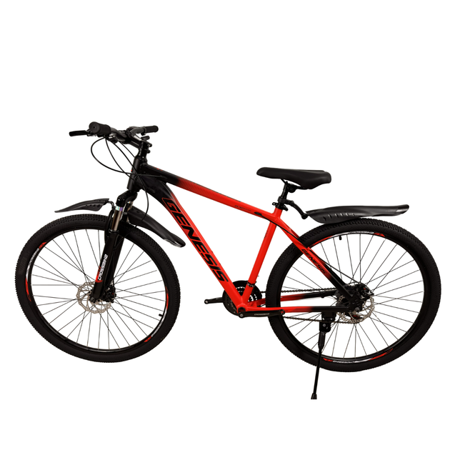 Велосипед CrossBike 29" Genesis 2026 Рама 21" black-red - Фото 2 Велосипед CrossBike 29" Genesis 2026 Рама 21" black-red - изображение 2