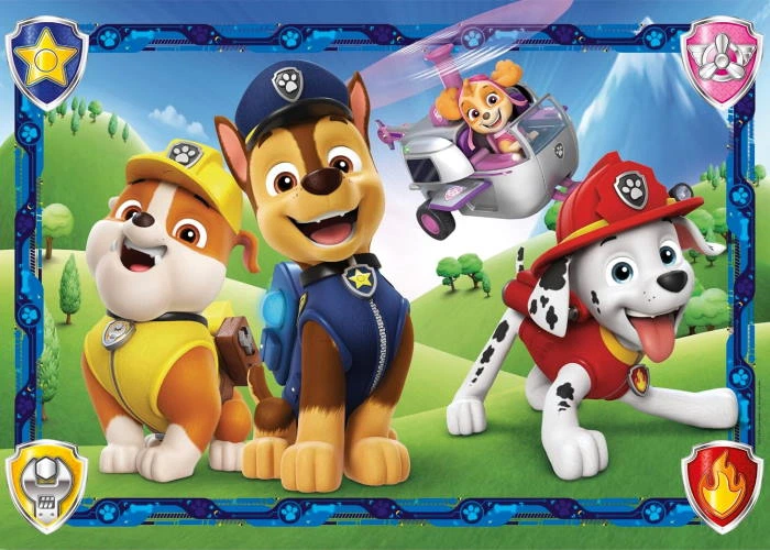 Пазл Clementoni SuperСolor: Щенячий патруль (SuperСolor - Paw Patrol Puzzle - 104 pcs.), 104 ел. (27177) - зображення 2
