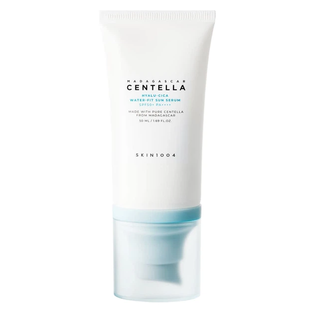 SKIN 1004 Крем сонцезахисний Madagascar Centella Hyalu-Cica Water-Fit Sun Serum SPF 50+ PA++++ 50 мл - Фото 1 SKIN 1004 Крем сонцезахисний Madagascar Centella Hyalu-Cica Water-Fit Sun Serum SPF 50+ PA++++ 50 мл - изображение 1