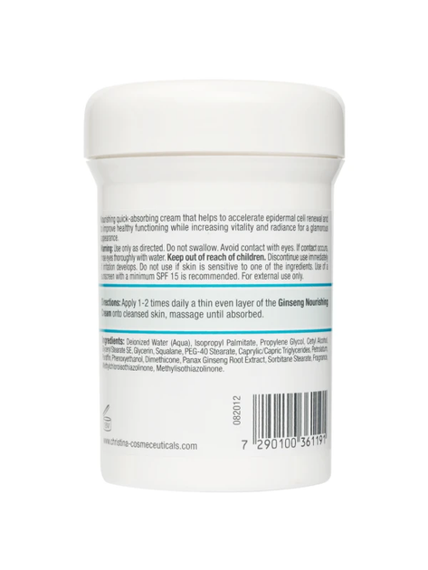 Крем Christina General Line Ginseng Nourishing Cream — живильний крем з женьшенем для нормальної шкіри, 250 мл - Фото 2 Крем Christina General Line Ginseng Nourishing Cream — живильний крем з женьшенем для нормальної шкіри, 250 мл - изображение 2