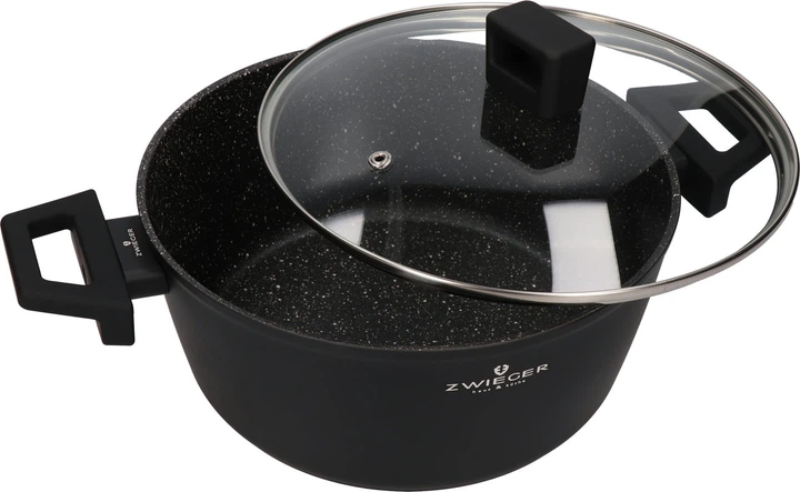 Garnek Zwieger Forte z pokrywką 24 cm 4.5 l (5903357378752) - Zdjęcie 3 Garnek Zwieger Forte z pokrywką 24 cm 4.5 l (5903357378752) - obraz 3
