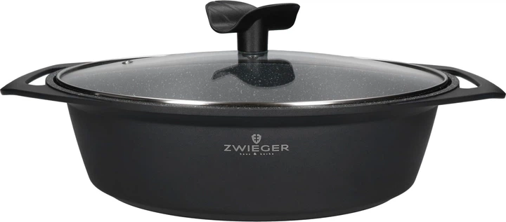 Brytfanna Zwieger Forte z pokrywką 40 cm 4.4 l (5905794971343) - Zdjęcie 2 Brytfanna Zwieger Forte z pokrywką 40 cm 4.4 l (5905794971343) - obraz 2