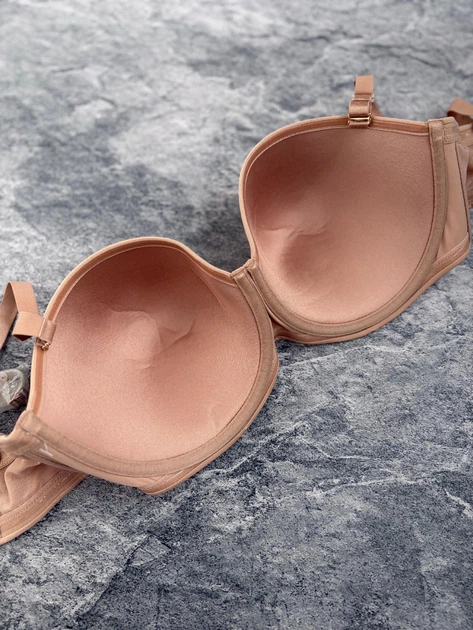 Бюстгальтер балконет Thirdlove Classic Strapless - 80E - Бежевий - Фото 4 Бюстгальтер балконет Thirdlove Classic Strapless - 80E - Бежевий - изображение 4