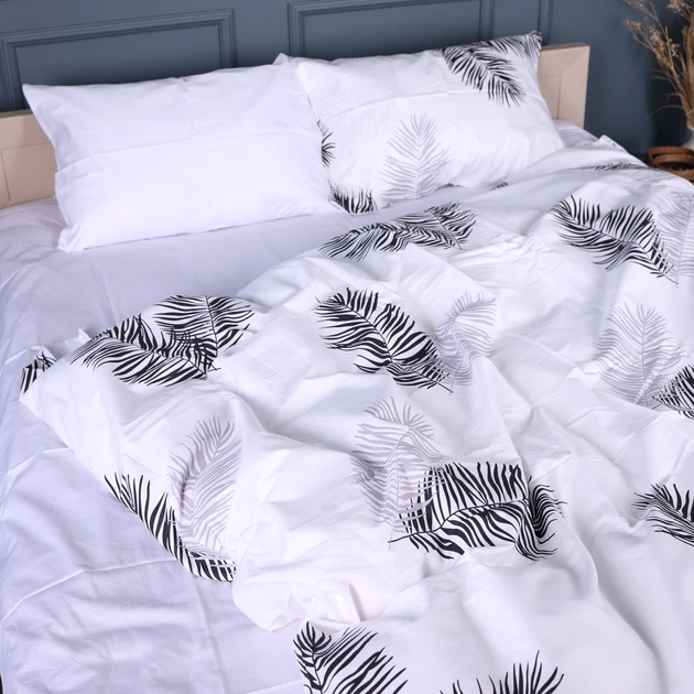 Простынь Сатин 22-1458 Feather Luxe white 220*240 - изображение 6